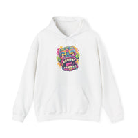 Graffiti Mayan Skull Cartoon Style Unisex Hoodie