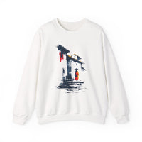 Cuzco Steps Heritage Minimalist Art Unisex Sweatshirt