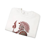 Young Warrior Glyph Pre-Hispanic Style Unisex Sweatshirt