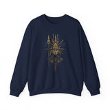 Golden Shaman Tribal Symbol Line Art Unisex Sweatshirt