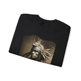 Vintage Inca Warrior Sepia Portrait Unisex Sweatshirt