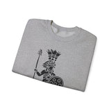 Cultural Aztec Warrior Graphic Illustration Unisex Sweatshirt