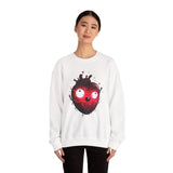 Glowing Aztec Sacrificial Heart Unisex Sweatshirt