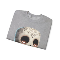 Adorable Tribal Aztec Skull Glow Unisex Sweatshirt