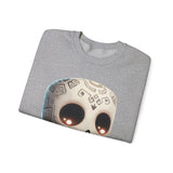 Adorable Tribal Aztec Skull Glow Unisex Sweatshirt