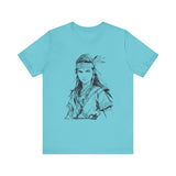 Inca Warrior Woman Fierce Andean Spirit Design Unisex T-Shirt
