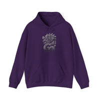 Aztec Serpent Quetzalcoatl Tribal Design Unisex Hoodie