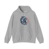 Tribal Visionary Chief Emblem Illustration Unisex Hoodie