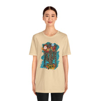 Wild Desert Bloom Cactus Illustration Unisex T-Shirt
