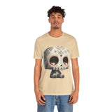 Adorable Tribal Aztec Skull Glow Unisex T-Shirt