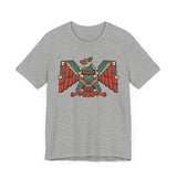 Aztec Solar Eagle Emblem Illustration Unisex T-Shirt