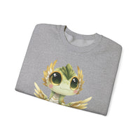Chibi Quetzalcoatl Feathered Serpent Unisex Sweatshirt