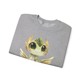 Chibi Quetzalcoatl Feathered Serpent Unisex Sweatshirt