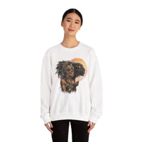 Aztec Jaguar Priestess Oracle Unisex Sweatshirt
