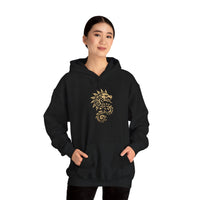 Quetzalcoatl Spiral Serpent Tribal Glyph Unisex Hoodie