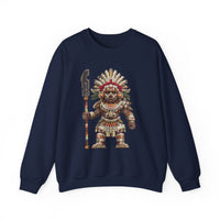 Temple Guardian Pixel Warrior Unisex Sweatshirt