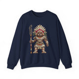 Temple Guardian Pixel Warrior Unisex Sweatshirt