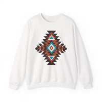 Boho Aztec Geometric Totem Pattern Illustration Unisex Sweatshirt