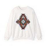 Boho Aztec Geometric Totem Pattern Illustration Unisex Sweatshirt