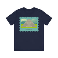Stamp Chichén Itzá Mexico Unisex T-Shirt