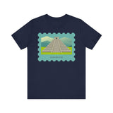 Stamp Chichén Itzá Mexico Unisex T-Shirt