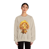 Chibi Inti Inca Sun God Cartoon Style Unisex Sweatshirt