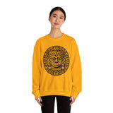 Aztec Totem Mesoamerican Art Illustration Unisex Sweatshirt