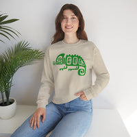 Mesoamerican Chameleon Symbol Unisex Sweatshirt