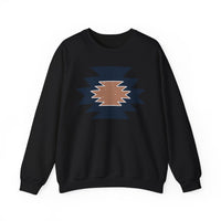 Minimal Southwest Tribal Rug Pattern Illustration Unisex Sweatshirt