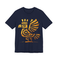 Golden Condor Tribal Petroglyph Style Unisex T-Shirt