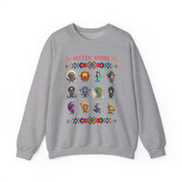 Pixel Art Aztec Gods Mythology Unisex Sweatshirt