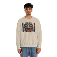 Stone Guardian of the Ancients Illustration Unisex Sweatshirt
