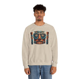 Stone Guardian of the Ancients Illustration Unisex Sweatshirt