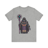 Cyber Temple Techno Priest Pixel Art Unisex T-Shirt