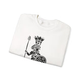 Cultural Aztec Warrior Graphic Illustration Unisex Sweatshirt