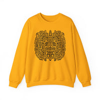 Mythic Mayan God Symbol Unisex Sweatshirt