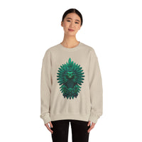 Quetzalcoatl Feathered Serpent God Dark Portrait Unisex Sweatshirt