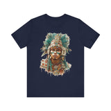 Maya Warrior Watercolor Portrait Unisex T-Shirt