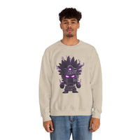 Aztec Shadow Warrior God with Glowing Eyes Unisex Sweatshirt