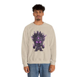 Aztec Shadow Warrior God with Glowing Eyes Unisex Sweatshirt