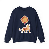 Xoloescuincle beneath the Sacred Sun Unisex Sweatshirt