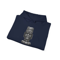 Mesoamerican Monolith Head Unisex Hoodie