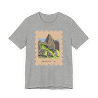 Stamp Machu Picchu Peru Unisex T-Shirt