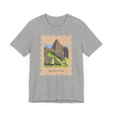 Stamp Machu Picchu Peru Unisex T-Shirt