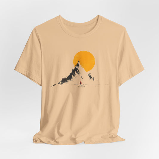 Sacred Inca Mountain Minimalist Unisex T-Shirt