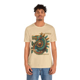 Feathered Serpent Sun Spiral Unisex T-Shirt