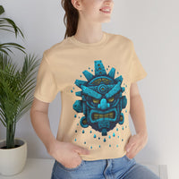 Tlaloc Rain God Tribal Glyph Style Unisex T-Shirt