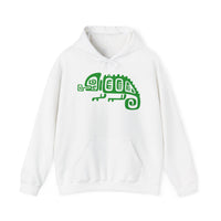 Mesoamerican Chameleon Symbol Unisex Hoodie