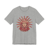 Aztec Sun Chief Feather Headdress Unisex T-Shirt