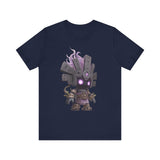 Shadow Aztec God with Glowing Eyes Unisex T-Shirt